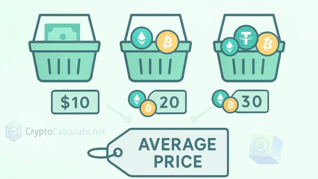 Average Buy Price in Dollar Cost Averaging