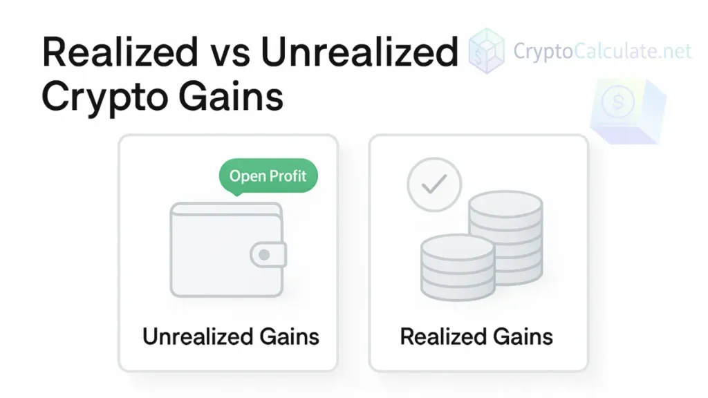 Comparison Between Unrealized and Realized Gains